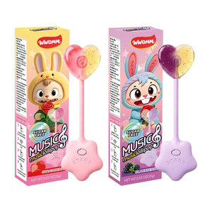 Juguetes <span class=keywords><strong>de</strong></span> dulces para niños Dulce <span class=keywords><strong>sin</strong></span> azúcar Corazón Piruleta Sabor a <span class=keywords><strong>fresa</strong></span> Feliz cumpleaños Caramelo duro Música Feliz Navidad Música Piruleta - Product Image 6