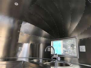 Camion de cuisine mobile Airsteam, remorque de cuisine mobile, camion de café mobile, stands de concession, nourriture mobile - Product Image 3