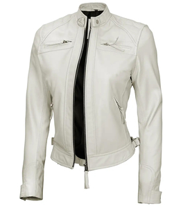 Women's Winter <b>Coat</b> <b>with</b> Sheep <b>Fur</b> Cotton Knitted Pure <b>Leather</b> Fabric New Fashion Genuine <b>Leather</b> Jacket - Product Image 1