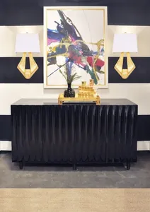 Bandeja de Metal con acabado plateado de diseño martillado Premium, Ideal para una elegante decoración del hogar, cocina, mesa de comedor, elementos esenciales - Product Image 5