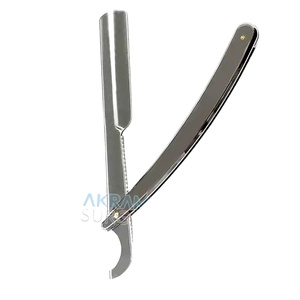 Maquinilla de afeitar recta hecha a mano de la mejor calidad, precio superior hecho en Pakistán, maquinilla de afeitar recta para hombres - Product Image 1