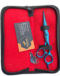 Tijeras de peluquero profesionales de acero inoxidable para mano derecha de 6 pulgadas, herramienta de belleza de peluquería de alta calidad, punta de hoja afilada, corte de pelo - Product Image 1