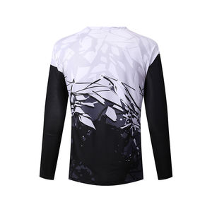 New Arrival Unique Design Men Racing Jersey / Reasonable <b>Price</b> Men Breathable Fabric 100%Polyester Motocross Jersey - Product Image 2
