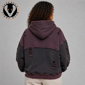 Sweat à capuche premium pour femme, style usé, pour l'hiver, offrant un confort décontracté, écologique, respirant, construction durable, streetwear quotidien - Product Image 5