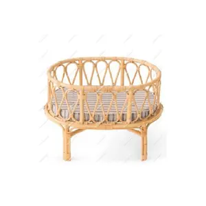 Trendy Wooden Photography Elegance Infant Photography Wooden Bowl Studio Wood Crib at Wholesale Prices from Indian Supplier