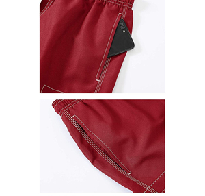 Pantalones Cortos Cargo Casuales para Hombre, Talla Grande, Secado Rápido, Elásticos, Transpirables, 100% Poliéster, Cintura Media, Diseño Multibolsillos - Product Image 6