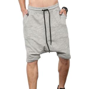 Shorts décontractés pour hommes 2025, entrejambe tombant, respirants, unis, non tissés, impression par transfert par sublimation pour hommes et femmes - Product Image 6