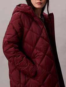 Conception personnalisée à capuche longue doudoune pour femmes Dernière qualité Parka Veste pour femmes résistant à l'eau matelassé pour femmes Nouvelle mode de vestes longues - Product Image 6