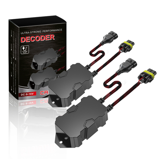 Powerful LED CANBUS Decoder H4 H7 H11 H13 9005 9006 9007 5202 H1 H3 With Dual Core Can Solve 95% LED Headlight CANBUS Problem