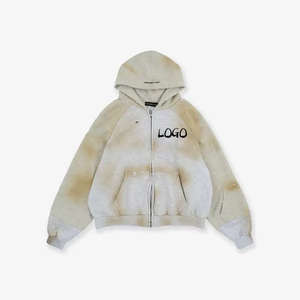 เสื้อฮู้ดผู้ชายทรงปกติพิมพ์ลายหน้าจอแฟชั่นลำลองสีพื้นเสื้อผ้าแนวสตรีทแวร์ผ้าฝ้าย100% สำหรับฤดูใบไม้ร่วงออกแบบโลโก้ได้ตามต้องการ - Product Image 3