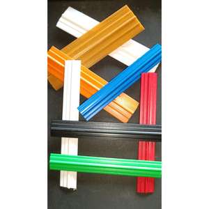 Perfil Plano de PVC de la Mejor Calidad y Durabilidad, con Tamaño de 32 mm, para Aplicaciones en Paredes, Techos y Pisos, para Venta de Exportación - Product Image 1