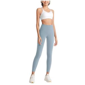 Ropa de yoga personalizada Ropa deportiva de entrenamiento Gimnasio Fitness Mujeres Leggings de dos piezas de alta calidad - Product Image 5