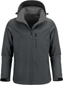 Chaqueta Softshell para Hombre, Venta al por Mayor de Fábrica, Logotipo Personalizado, Chaqueta Impermeable para Hombre, Chaqueta Cortavientos Ligera para Senderismo - Product Image 6