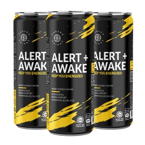 [HALA] Bebida energética lista para enviar, envío rápido, refresco, bebida energética nootrópica Halal Baja en Azúcar de 300ml - Product Image 1