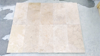 Carreaux de travertin classiques beige clair 2026, épaisseur 3 cm, 40x60 cm, fabriqués en Turquie, tailles personnalisables, travertin pour projets