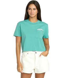 เสื้อยืดผู้หญิงคอกลมแขนสั้นลำลองผ้าคอตตอนสวมใส่สบายตัวเลือกสำหรับสวมใส่ทุกวัน - Product Image 5