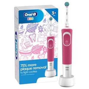 Brosse à dents électrique pour enfants Oral-B avec tête de brosse sensible et minuterie - Product Image 1