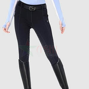 Leggings d'équitation d'hiver pour enfants à séchage rapide 2025, imperméables, coupe-vent, en spandex/polyester, chauds et extensibles, en taille adulte - Product Image 6