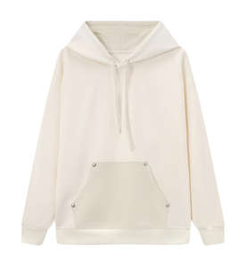 Nouveau design Meilleur vendeur Vente en gros Personnalisé 380 g/m² Coton mélangé Sweats à capuche vierges Sweats à capuche surdimensionnés unisexes - Product Image 5