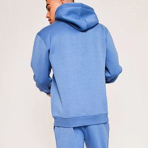 Ensemble Jogging Homme Grande Taille Personnalisable avec Logo – Sweat à Capuche et Pantalon de Survêtement Deux Pièces – Tenue de Sport Décontractée Été Hiver - Product Image 6
