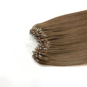 Bán buôn sang trọng <span class=keywords><strong>Micro</strong></span> Vòng Keratin tip phần mở rộng Tóc Việt phần mở rộng tóc tự nhiên Trinh Nữ tóc Sản phẩm mới - Product Image 5