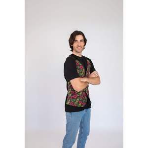 Chaleco Tejido con Diseño de Calavera de Piña, Artículo de Accesorio - Product Image 4