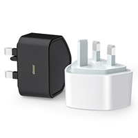 Chargeur rapide GaN 45W CE UKCA RoHS, prise UK, USB C PD PPS 5A, adaptateur mural de charge rapide super rapide pour Samsung iPhone