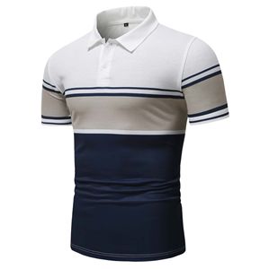 Chemises pour hommes élégantes et confiantes, à motif uni, manches courtes, tricotées, 100% coton, respirantes, décontractées, pour la garde-robe masculine moderne - Product Image 6