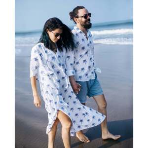 Unisex Palm <b>Tree</b> Shirt Breathable Feature - Product Image 3