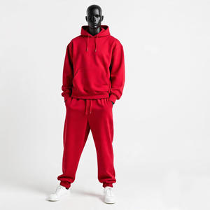 Chándales Deportivos para Hombre al por Mayor, Personalización Completa, Chándales de Felpa de Algodón Grueso de 450 g/m², Ropa Deportiva Ajustada con Corte Acampanado - Product Image 3