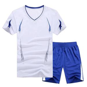 Impression numérique Confort coupe ample Short Length Men T-Shirts & Shorts Set T-Shirt Casual O-Neck Design Soft and Simple 200 Grammes - Product Image 5