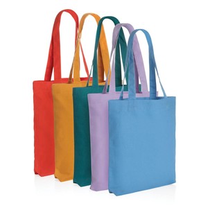 Sac fourre-tout en toile de coton durable imprimé sur mesure |   Sac de plage promotionnel personnalisé, écologique, réutilisable, avec ruban et fermeture éclair - Product Image 1