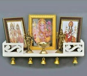 Top Indian Seller of wooden Wall Temple Shelf <b>God</b> stand Religion Hone decor Rustic Shelves New design fashion Style shelves - Product Image 6