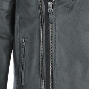 Veste d'hiver à prix ajustable, vestes en cuir et denim pour hommes, fabrication professionnelle, vestes en cuir de la meilleure qualité - Product Image 6
