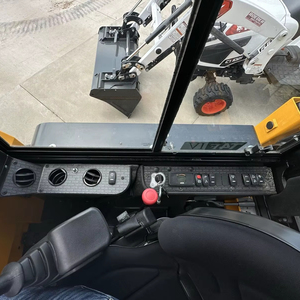 Minicargadora JCB 1CX usada de alta calidad, construcción multiusos, trabajo agrícola, retroexcavadora delantera de 5 toneladas, bomba de motor de calidad para - Product Image 4