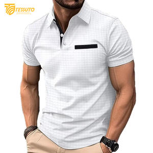 เสื้อโปโลสำหรับผู้ชายดีไซน์ล่าสุดระบายอากาศได้ดีสวมใส่สบายปรับแต่งได้ - Product Image 4