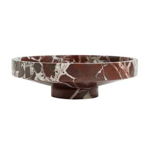 Plateau à fruits en marbre noir fait à la main, sculpté et poli, en pierre naturelle, plateau rond de service, hôtel, restaurant, articles de cuisine haut de gamme - Product Image 6