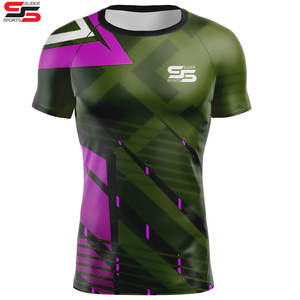 <b>Men's</b> T <b>Shirts</b> Summer session under garment summer protection Ice Cool T-<b>shirt</b> Large Size unisex thin Solid Color Short Sleeves - Product Image 5