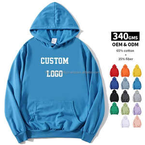 Sudadera con Capucha Personalizada para Hombre, 65% Algodón, 35% Poliéster, Servicio OEM, Fabricante de Sudaderas Negras Personalizadas de Alta Calidad - Product Image 4