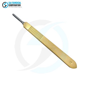 Manche de scalpel médical professionnel en acier inoxydable certifié CE pour un contrôle précis de la précision chirurgicale, longue durée de vie, clinique - Product Image 5