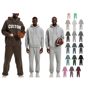 เสื้อฮู้ดดี้ผ้าฟลีซพิมพ์ลายพัฟฟ์แบบกำหนดเอง คุณภาพพรีเมียม นุ่ม สบาย ลำลอง ทันสมัย ทรงโอเวอร์ไซส์ สไตล์สตรีทแวร์ - Product Image 2