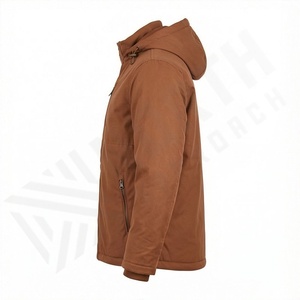 Chaqueta de Invierno Acolchada, Diseño Holgado, Talla Grande, Estilo Urbano, Unisex, con Capucha, Cremallera, Térmica, Gruesa - Product Image 3