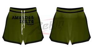 Short en maille personnalisable pour homme Taille élastique à séchage rapide Été décontracté solide Impression par sublimation quantité minimale de commande bas Logo personnalisé grande taille - Product Image 6