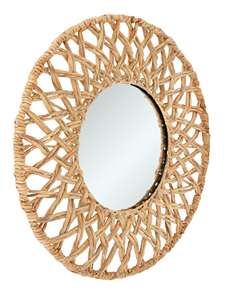 Haute bonne qualité jacinthe d'eau petit miroir rond salle de bain miroir décor personnaliser taille couleur salle à manger meubles - Product Image 3