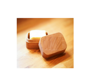 กล่องเก็บเนยไม้ทรงสี่เหลี่ยม กล่องเก็บชีส คุณภาพเยี่ยม ดีไซน์สุดหรู - Product Image 5