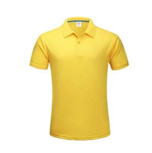 Prix compétitif t-shirts polo non rétractable de haute qualité tissu de soie polyester t-shirts pour hommes avec logo personnalisé - Product Image 2