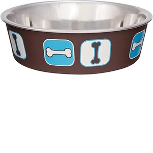 Nouveau Design de produits alimentaires pour petits animaux de compagnie bol en acier inoxydable en métal pour aliments pour animaux de compagnie bol d'eau pour chiens chats bol d'alimentation - Product Image 6