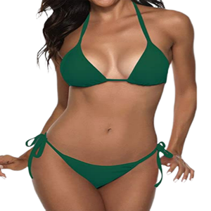 Logo de marque personnalisé 2024 nouveau Style mode femmes maillots de bain Bikini impression personnalisée plage maillots de bain brésilien Crochet Bikini - Product Image 1