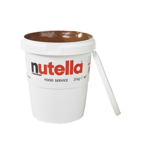 Nutella al por mayor, paquete de 3 kg en envase reciclable para catering, 24 meses de duración, conservar entre 18 y 24 grados Celsius. - Product Image 1