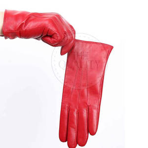 ถุงมือหนังระบายอากาศได้ดีเป็นมิตรต่อสิ่งแวดล้อมถุงมือหนังหน้าจอสัมผัสสำหรับฤดูหนาวกลางแจ้ง - Product Image 3